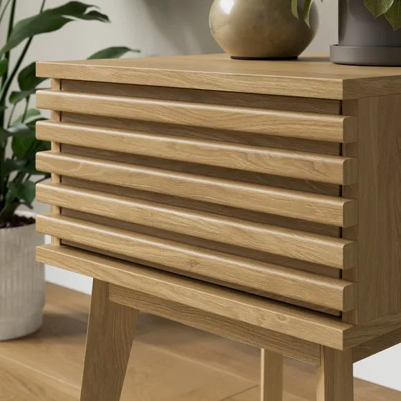 Set of 2 Helms 1 Drawer Bedside Tables 4
