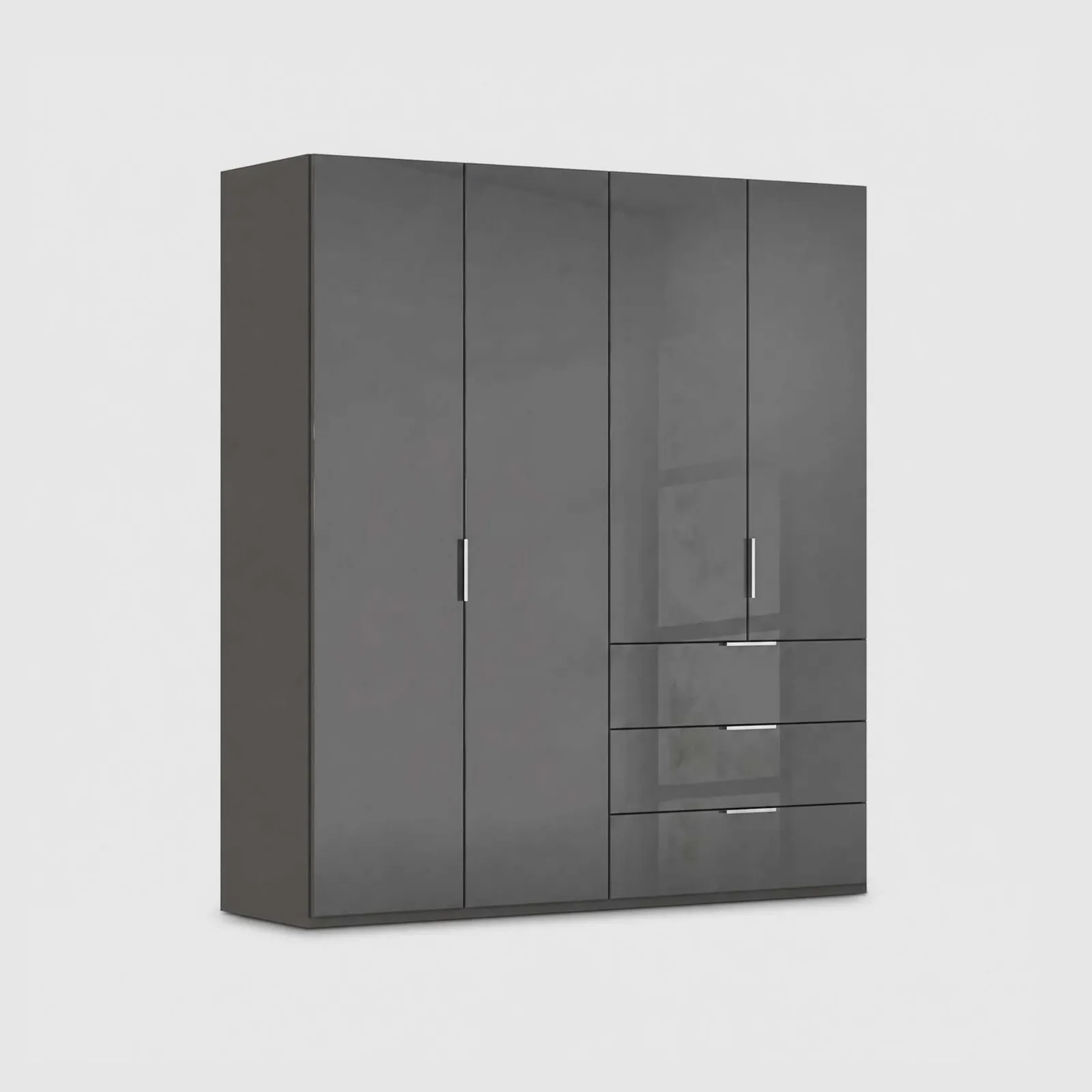 Atlanta 4 Door 3 Drawer Wardrobe 201Cm Height 223Cm Wood | Barker & Stonehouse