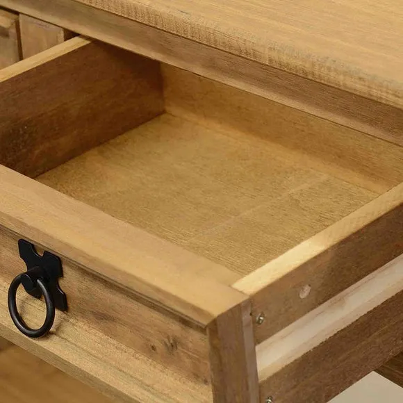 Corona 2 Drawer Console Table 2