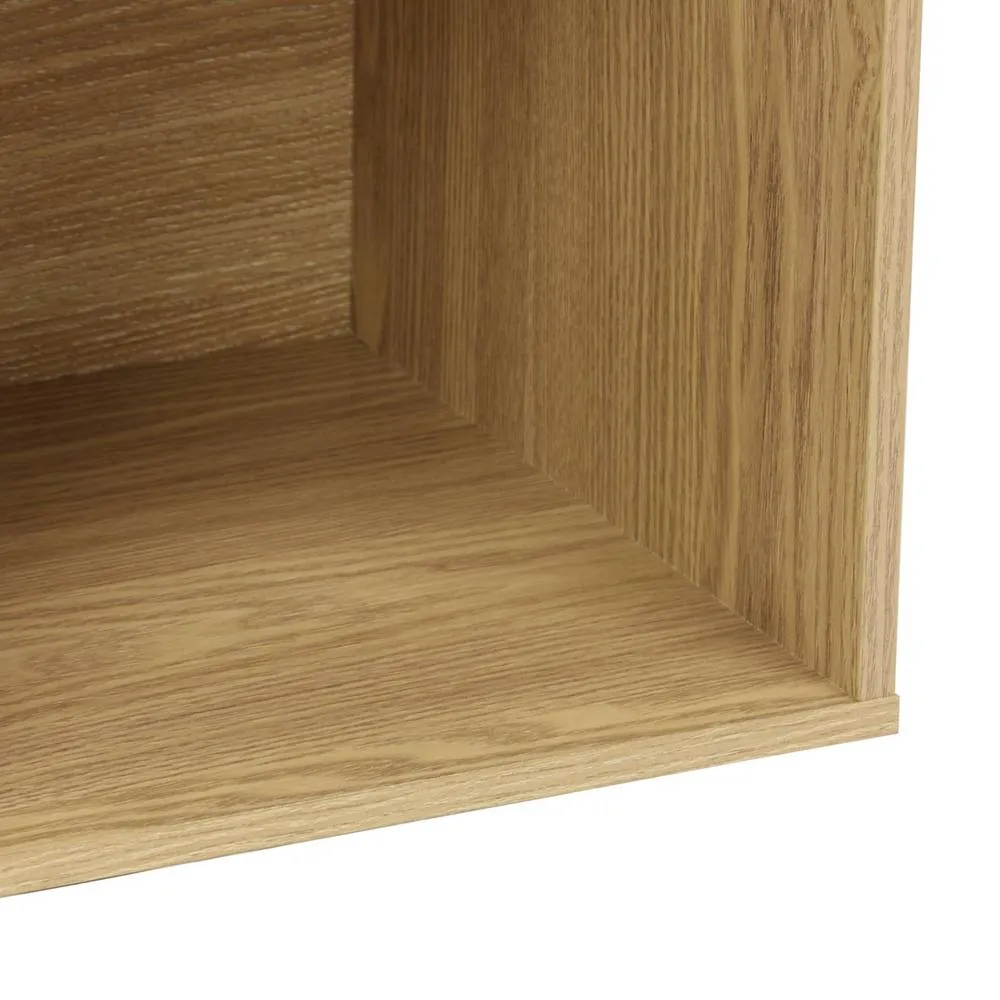 sweeek Shelf, library, wood decor storage module 2 shelves in Brown 6