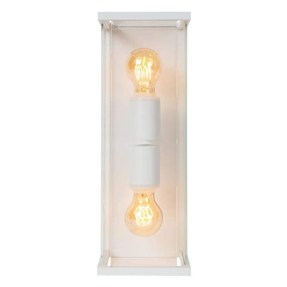 Netlighting CLAIRE Wall light Outdoor 2xE27 IP54 White Special Offer 3