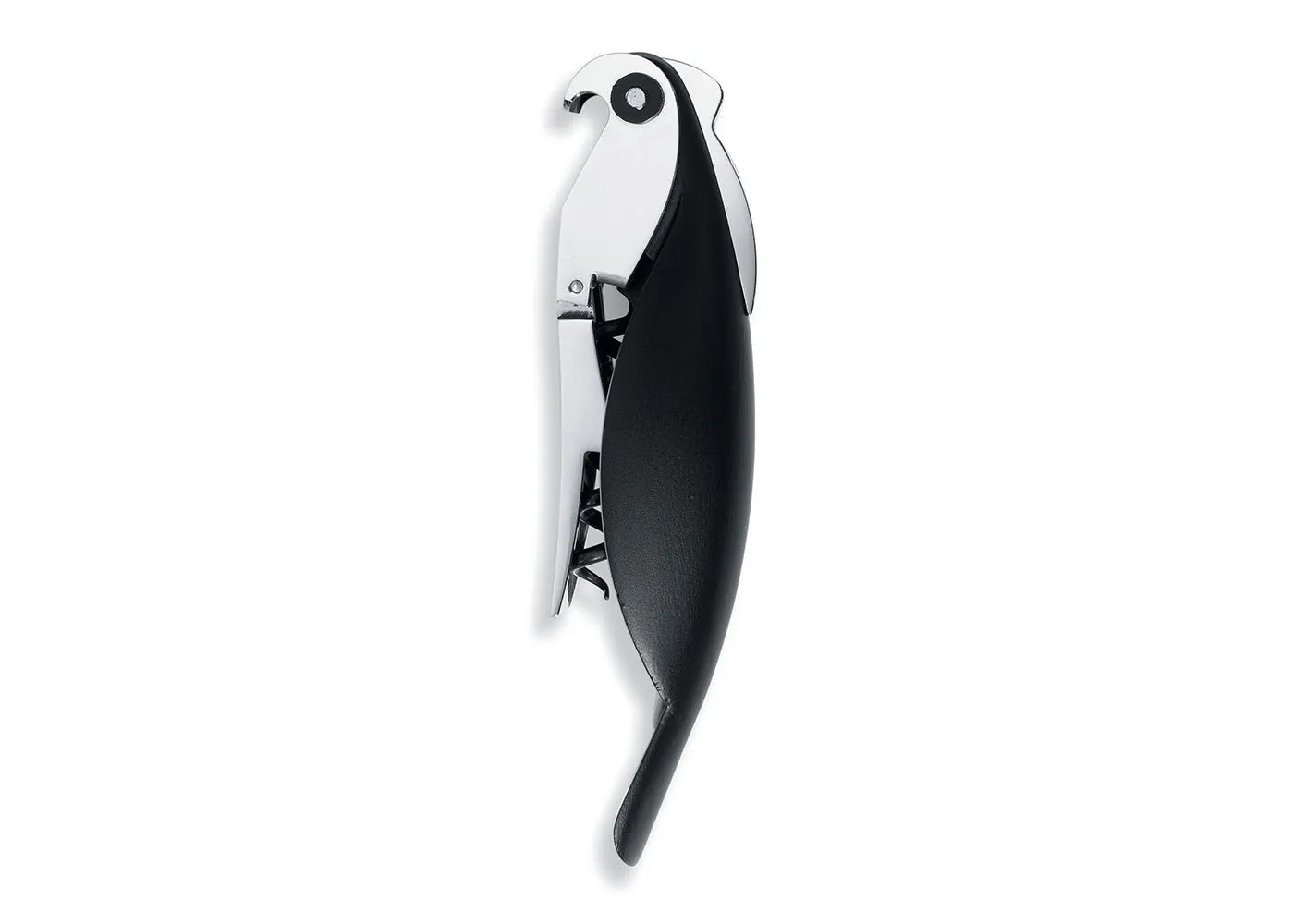 Alessi Parrot Corkscrew Black