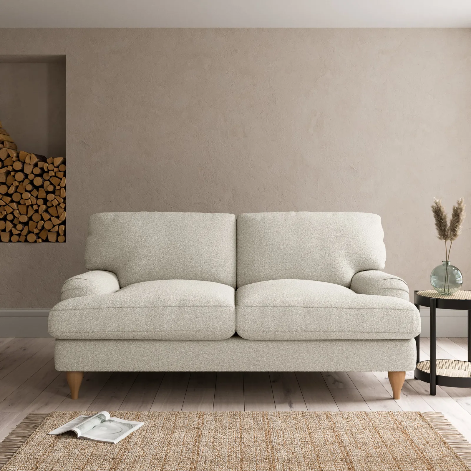 Darwin Cosy Marl 2 Seater Sofa Cosy Marl Chateau Grey