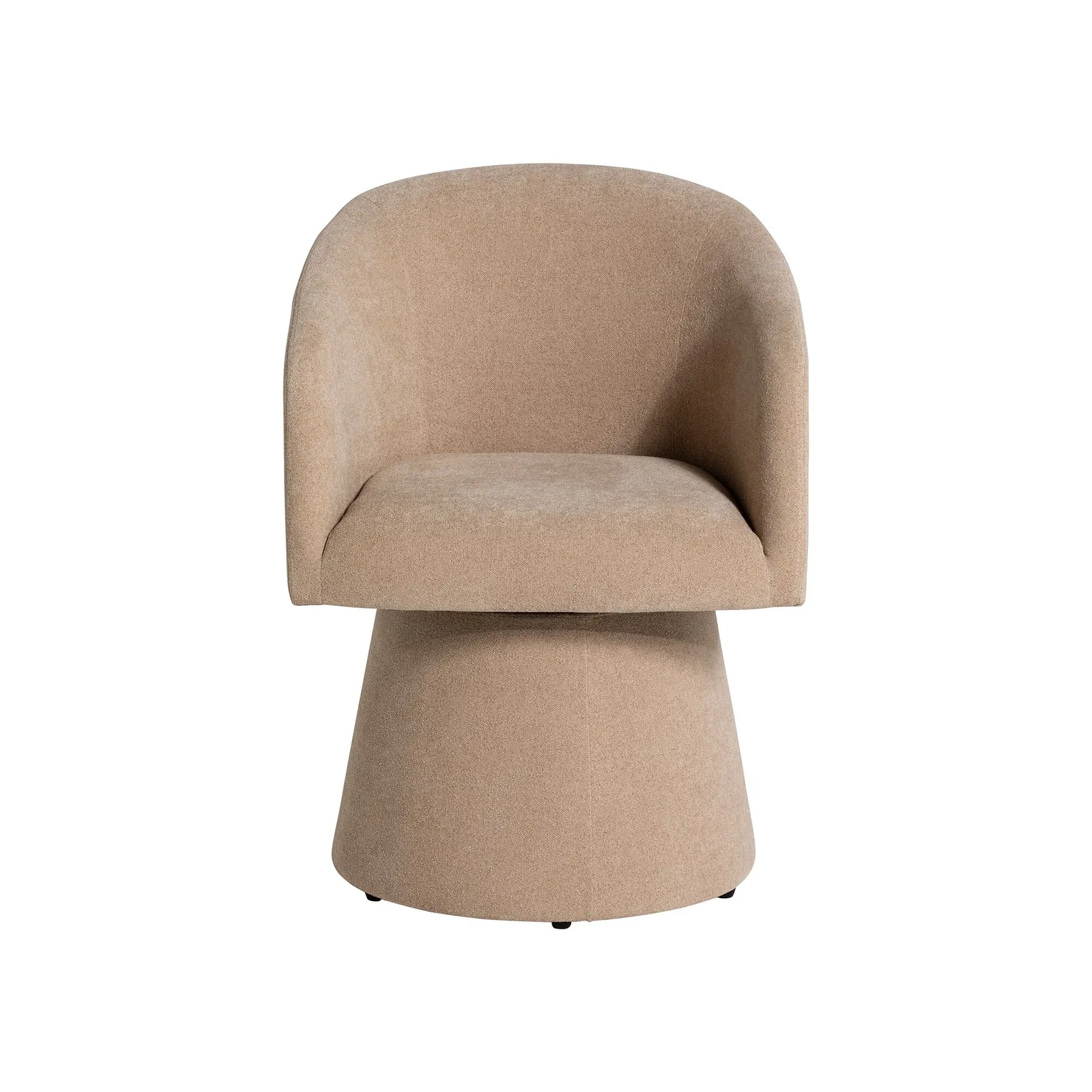 Carmen Swivel Armchair, Neutral Fabric | Barker & Stonehouse 4