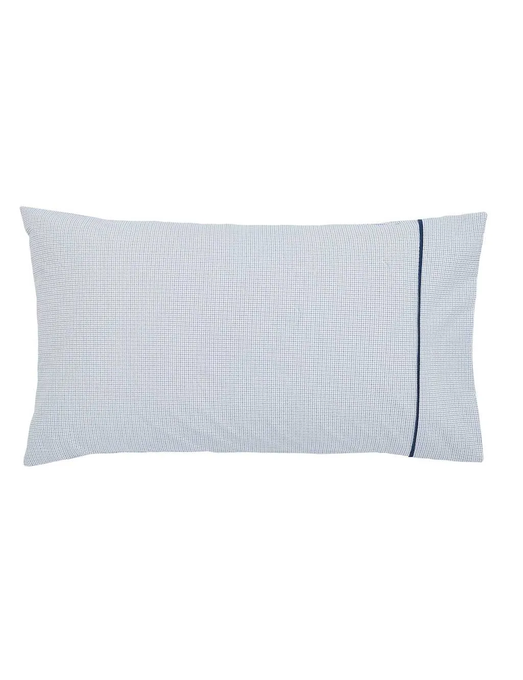 Bedeck of Belfast 2 Pack Kayah Pure Cotton Pillow Cases Indigo Mix