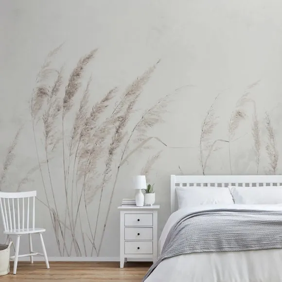 Pampas Grass Wall Mural 3