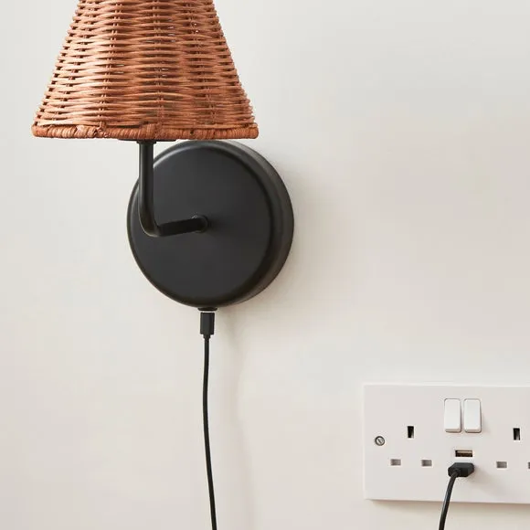 FlexiCell Louis Rechargeable Touch Dimmable Wall Light Fitting 5