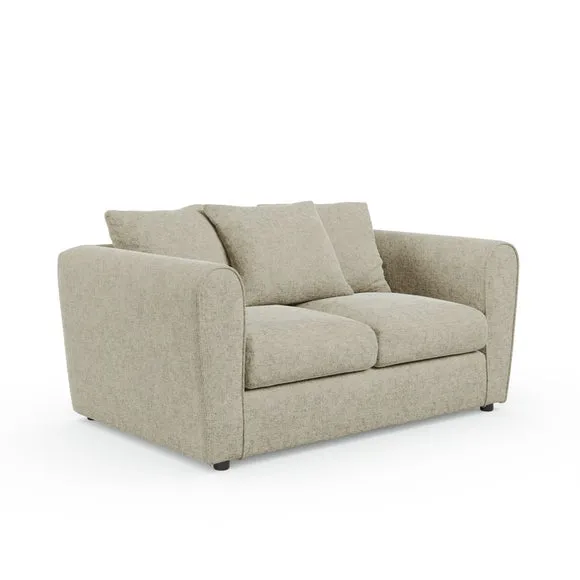 Blake Curved Arm Chunky Chenille 2 Seater Sofa 6
