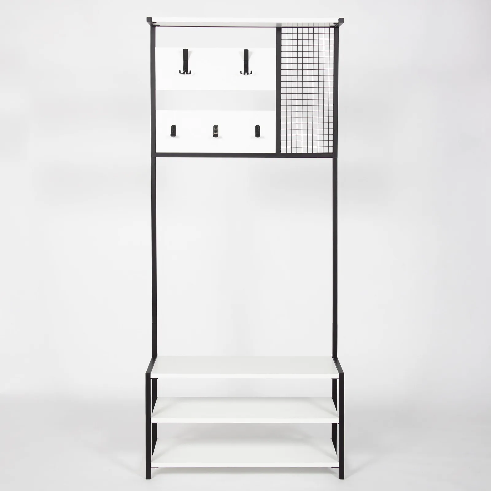 GFW Shifnal Hallway Storage Unit in White 2
