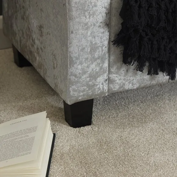 Verona Crushed Velvet Ottoman Window Seat 4