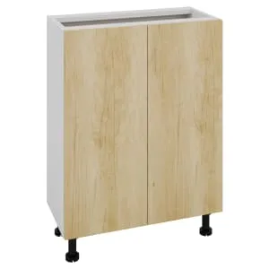 Wickes Broxwood Natural Oak Standard Depth Base Unit - 500mm