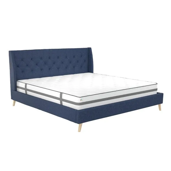 Novogratz Her Majesty Bed, Linen 3