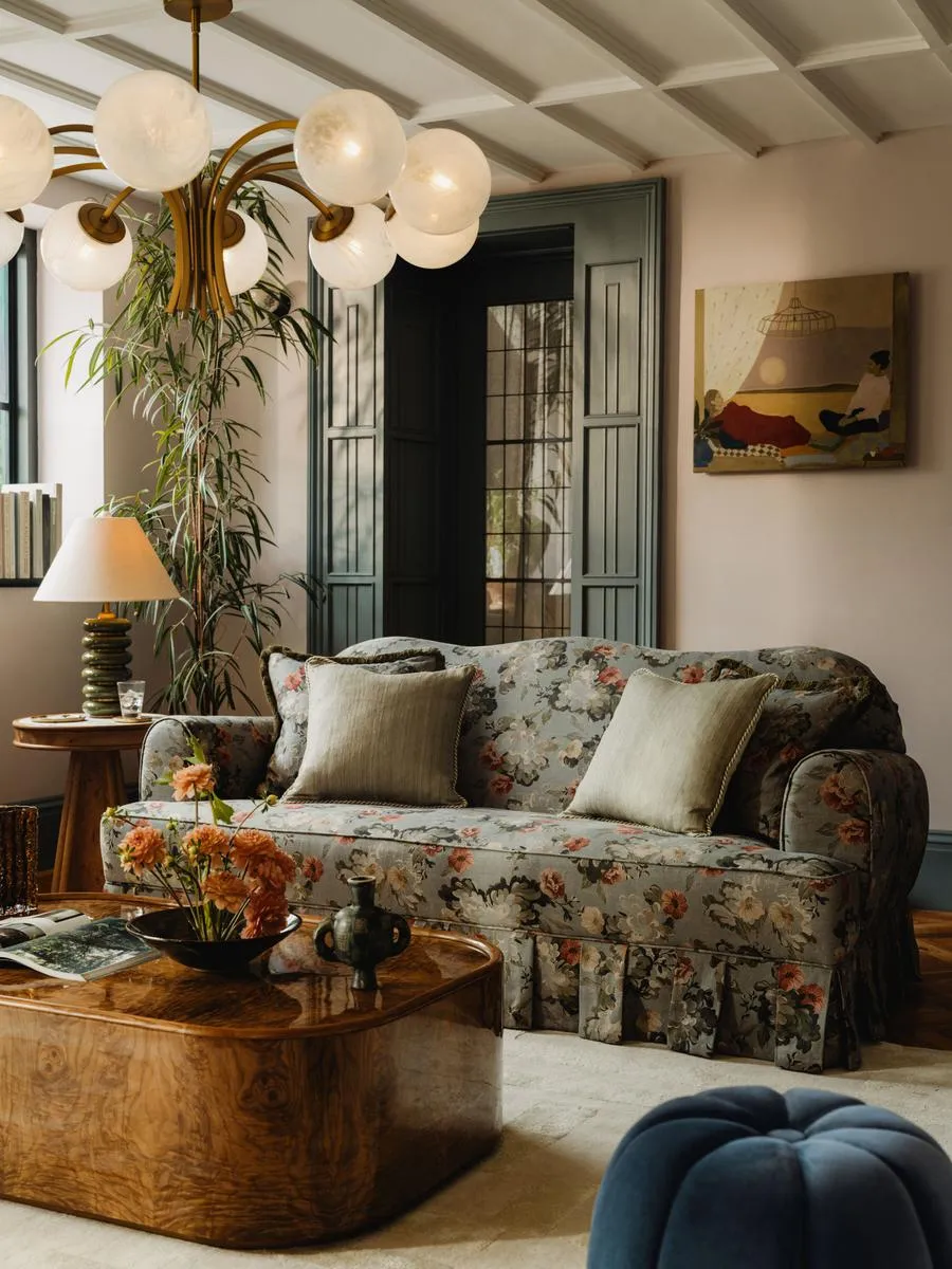 Madelyn Three Seater Sofa, Skylar Print