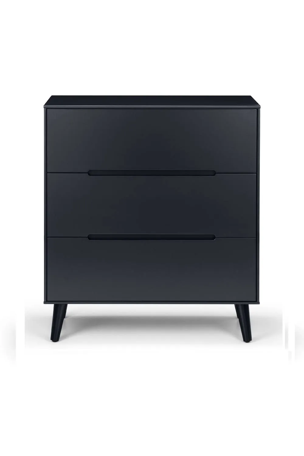 Julian Bowen Alicia 3 Drawer Chest in Black 4