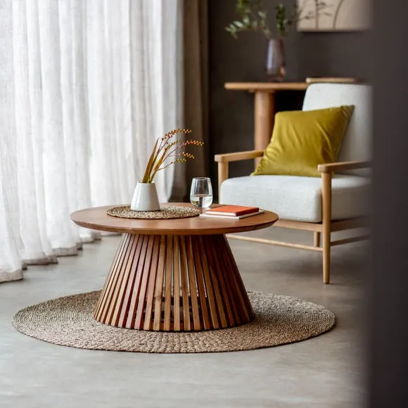 Dawson Slatted Coffee Table 2