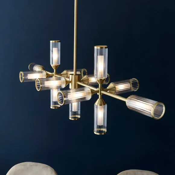 Vogue Bailey Art Deco 13 Light Adjustable Ceiling Light 2