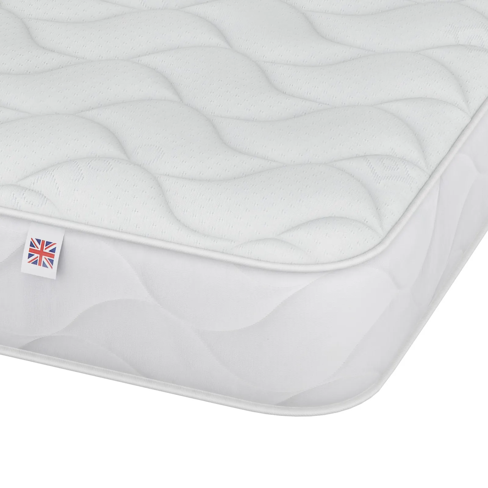 Catherine Lansfield Bonnell Luxe Memory Foam Hybrid Mattress in White 5
