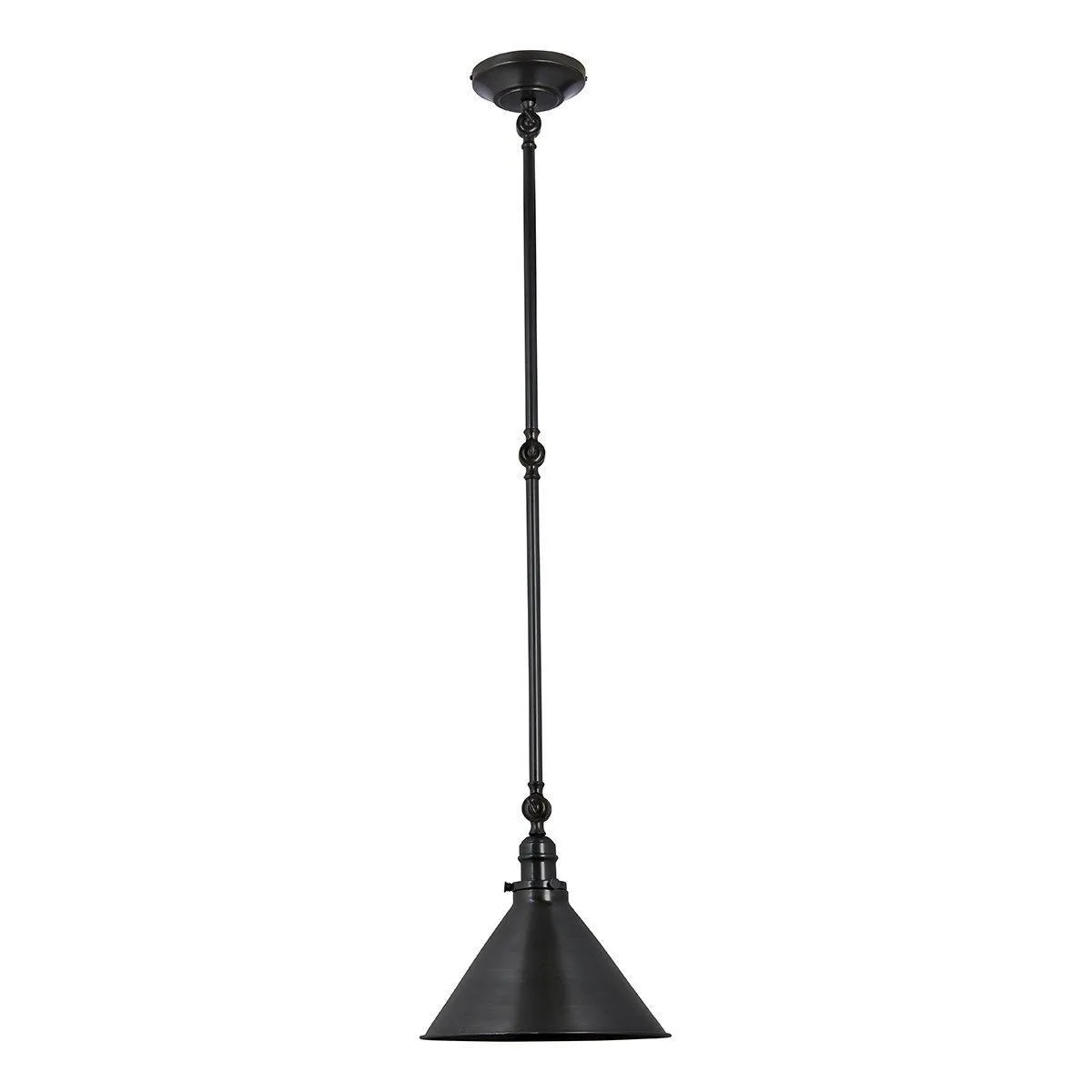 Netlighting Provence 1 Light Indoor Wall Ceiling Light Old Bronze E27 in Brown