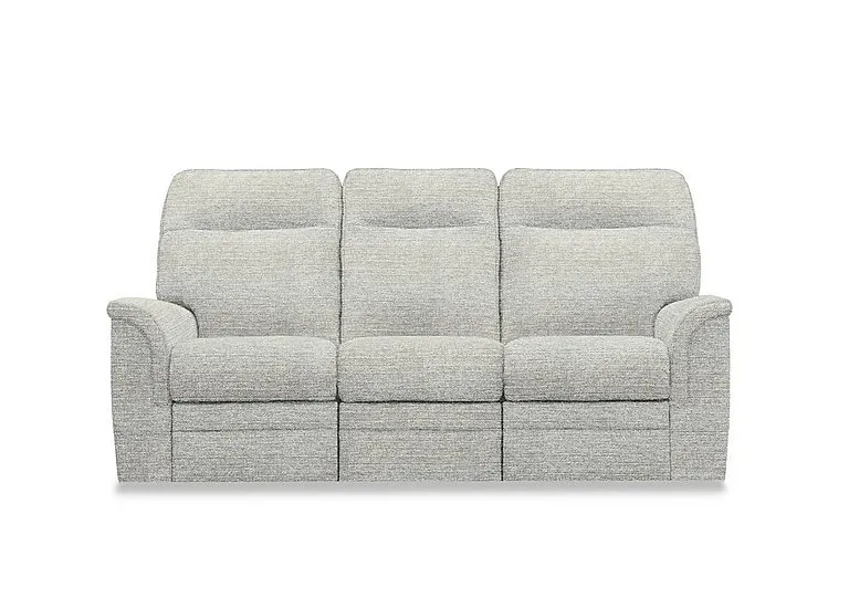 Hudson 23 Fabric 3 Seater Sofa - Caledonian Silver