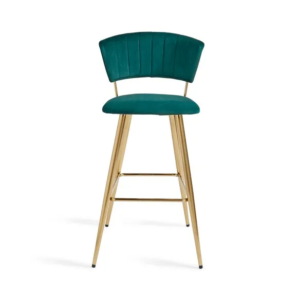 Kendall Bar Stool, Velvet 5