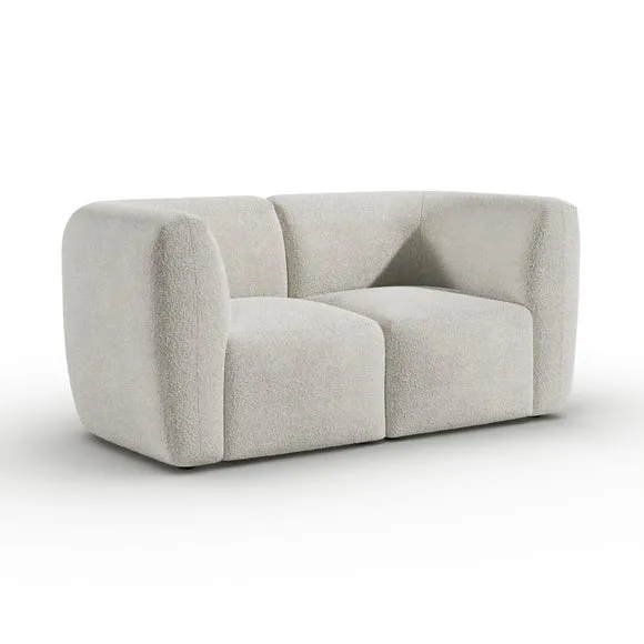 Romy Chunky Tonal Boucle Modular 2 Seater Sofa 6