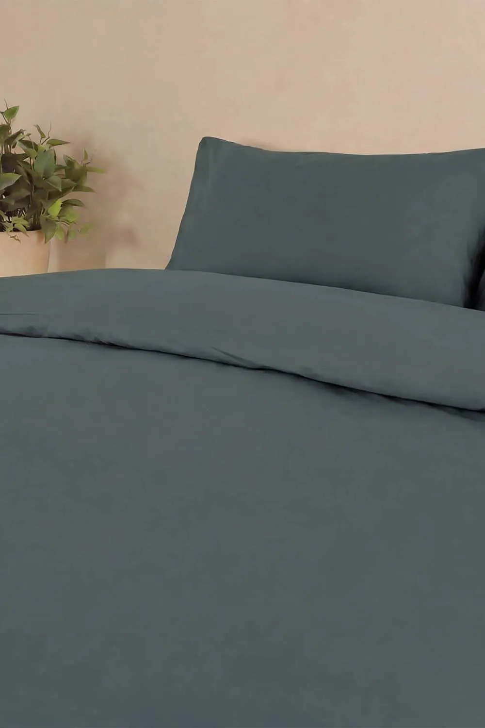 Martex Everyday Luxury Cotton Duvet Cover Set - Deep Grove in Green 3