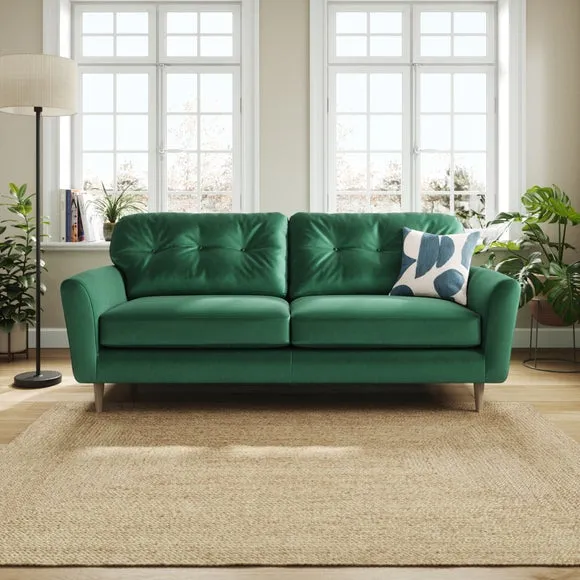 Sven Opulent Velvet 4 Seater Sofa 1