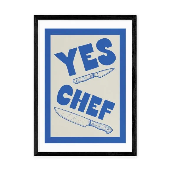 East End Prints Yes Chef by Don't Grow Up Print 2