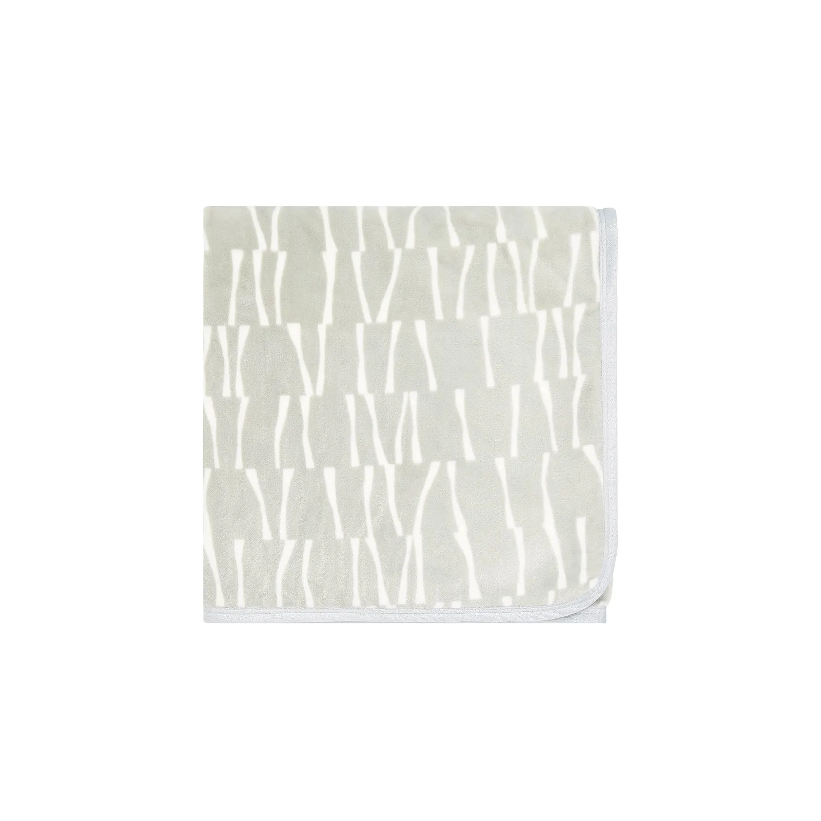 Helena Springfield Jasminda Viva Olive Fleece Throw Green/White