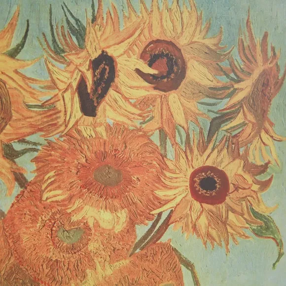 Sunflowers by Van Gogh Framed Print 2