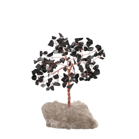 Serenity Black Tourmaline Gemstone Tree 3