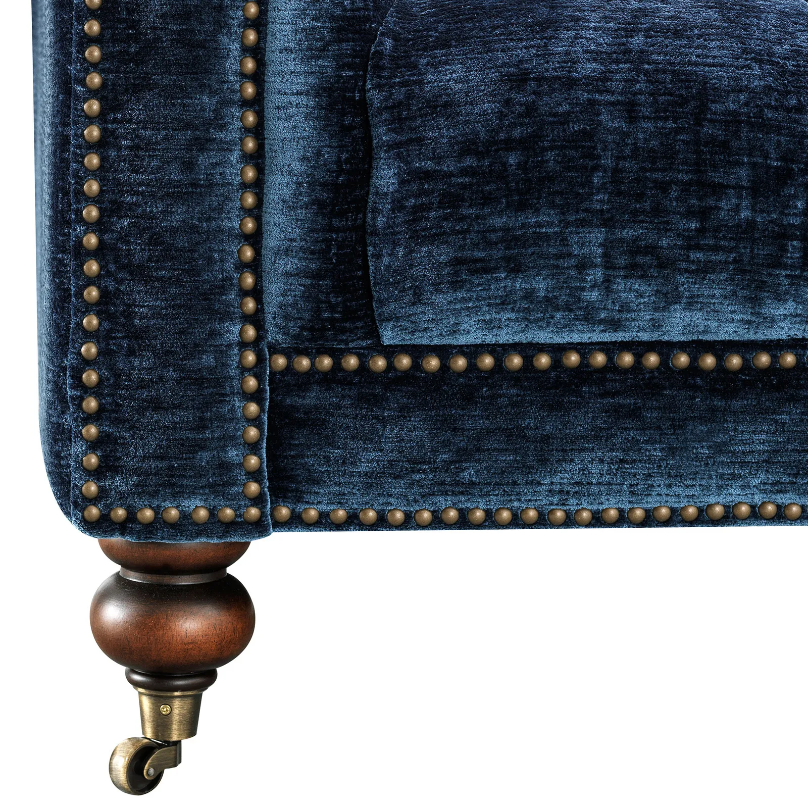 Henley 1-Seater Armchair, Blue Fabric | Barker & Stonehouse 4