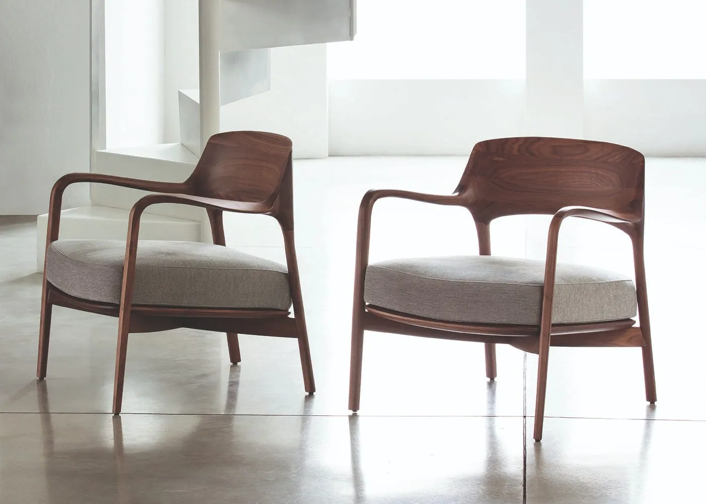 Porada Louis Armchair Canaletta Walnut Rabat 115245 3