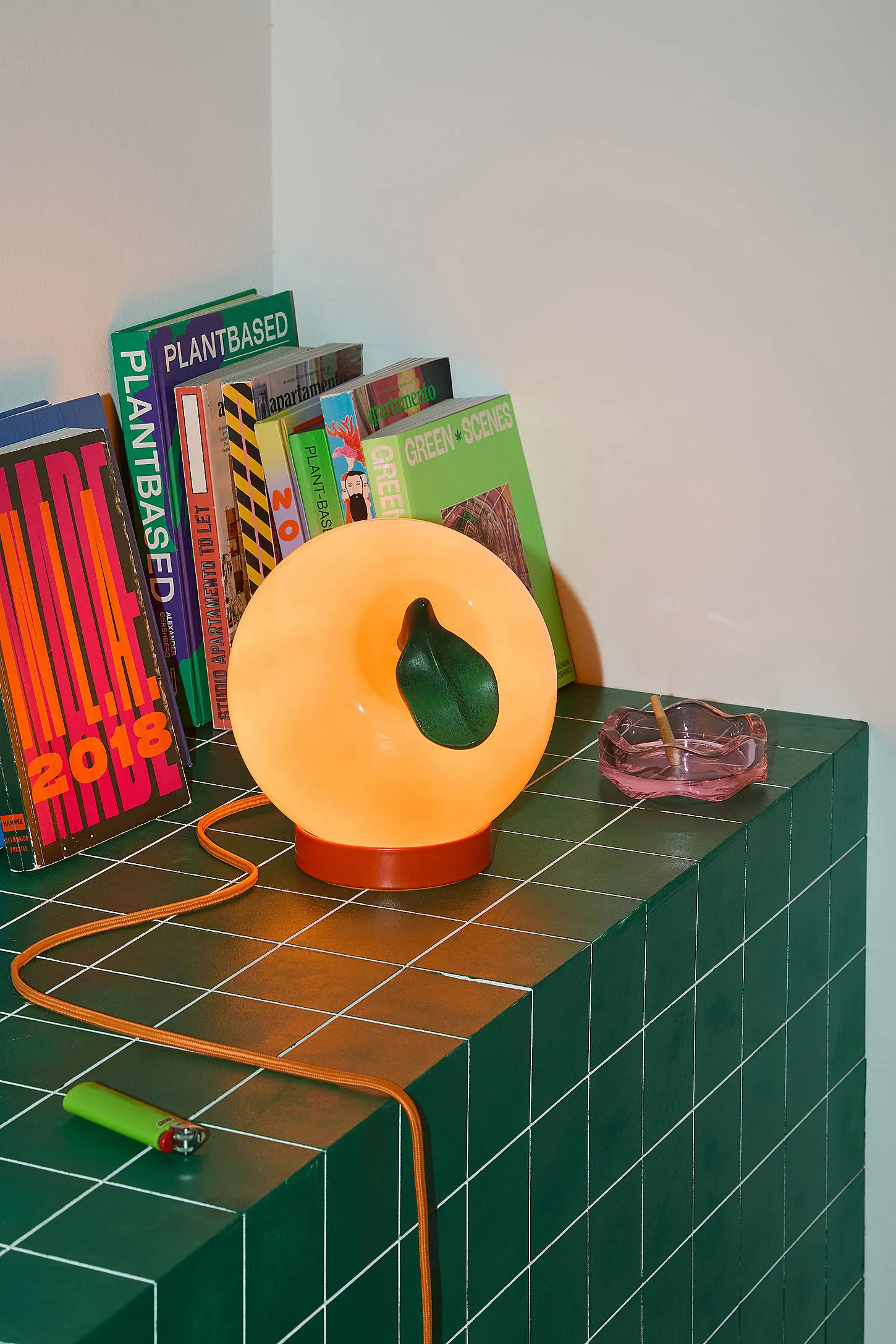 Orange Table Lamp - Orange