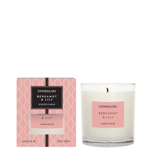 Stoneglow Signature Collection Bergamot & Lily Candle