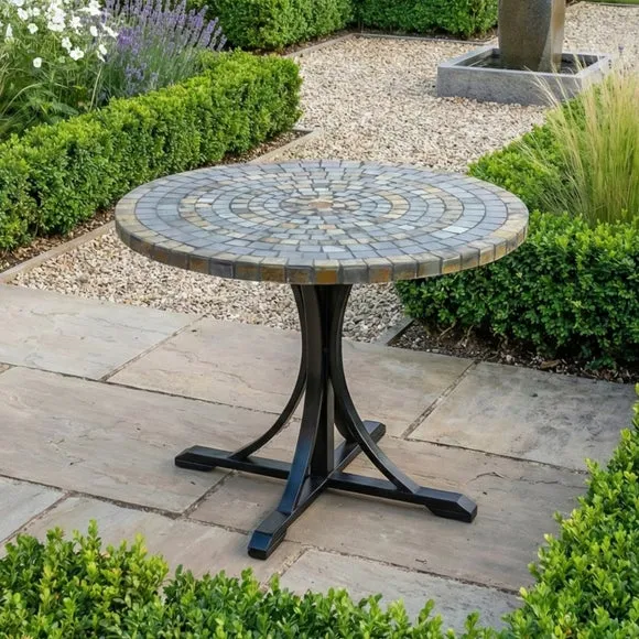 Byron Manor Miami Round Dining Table