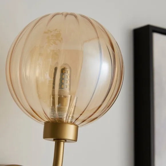 Luxe Ribbed LED Wall Light 3