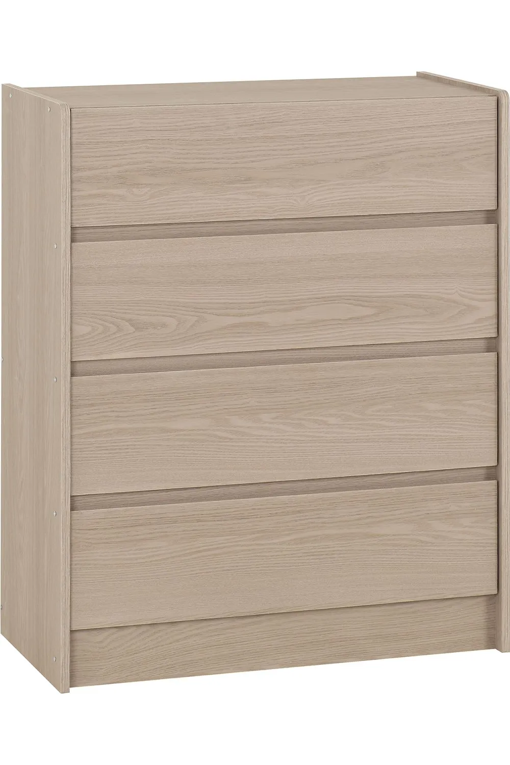 Seconique Paris 4 Drawer Chest in Light Grey 2
