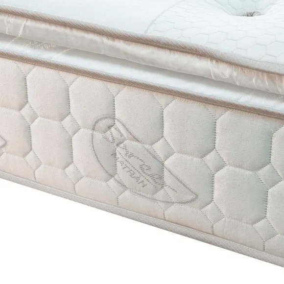 Sareer Matrah Pocket Sprung Memory Foam Pillow Top Hybrid Mattress