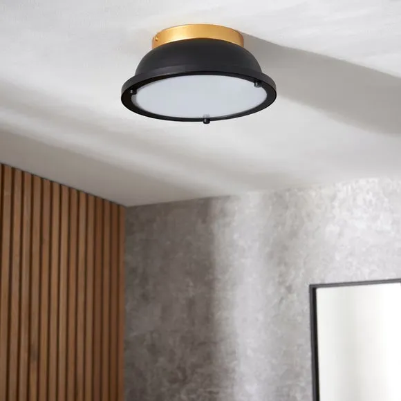 Barton Bathroom Flush Ceiling Light 2