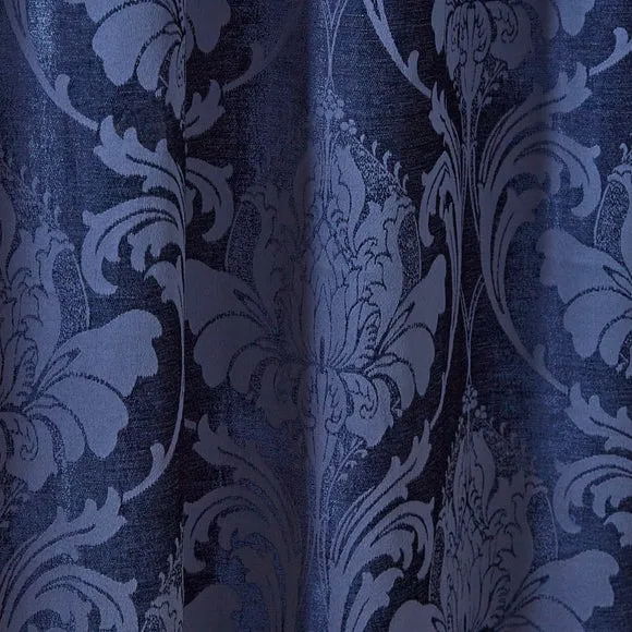 Zahra Chenille Jacquard Pencil Pleat Curtains 3