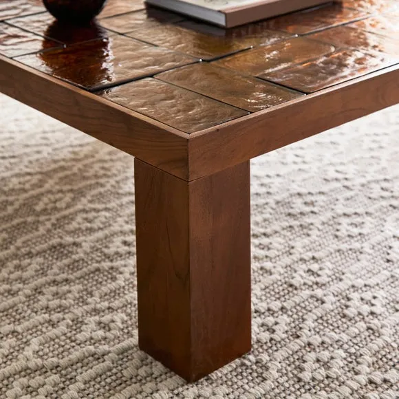 Lavina Glass Tiled Coffee Table 3