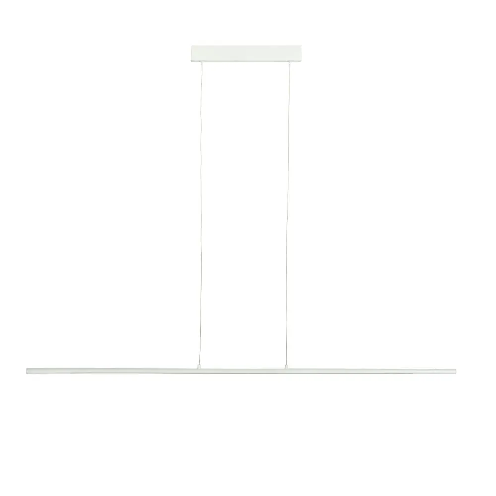 Heal's Saber LED Long Pendant Light Glossy White 2