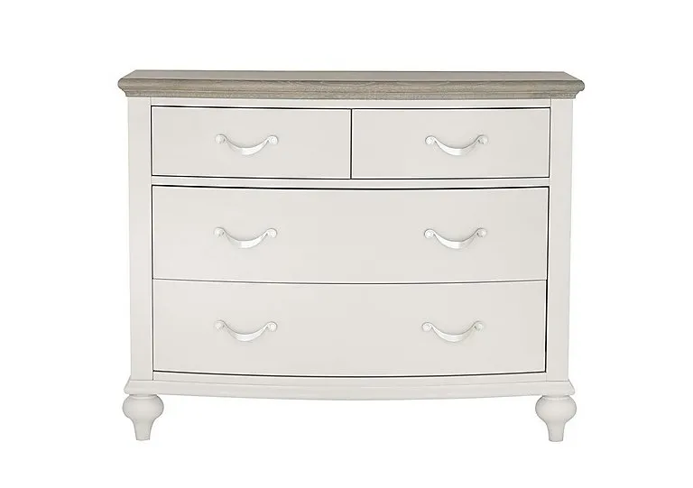 Annecy 2+2 Drawer Chest - Soft Grey