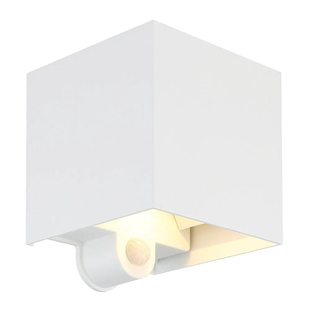 Netlighting Veronika Integrated LED Outdoor Up Down Wall Lamp White 3000K
