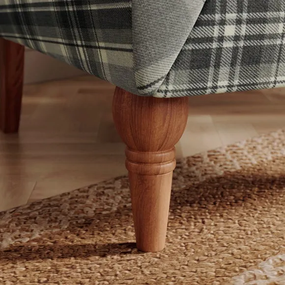 Charnwood Check Grande Armchair 5