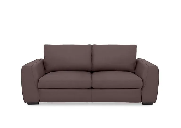 Dinky Leather 3 Seater Sofa