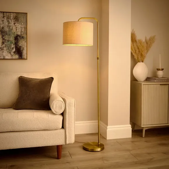 Novie Arched Adjustable Arc Floor Lamp 2