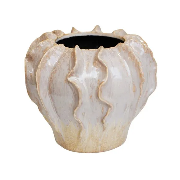 Scarlet Coral Reef Ceramic Vase 1