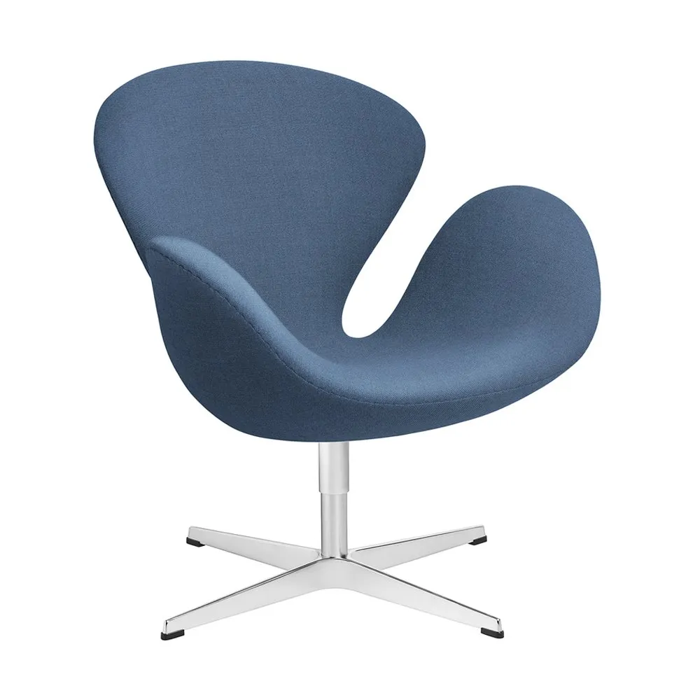 Fritz Hansen Swan Lounge Chair Light Blue